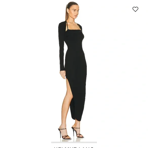Helmut Lang | Dresses | Helmut Lang Long Sleeve Cut Out Midi Dress In Black New W Tags | Poshmark Helmut Lang | Dresses | Helmut Lang Long Sleeve Cut Out Midi Dress In Black New W Tags | Poshmark
